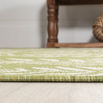 Nevis Palm Frond Indoor/outdoor Area Rug